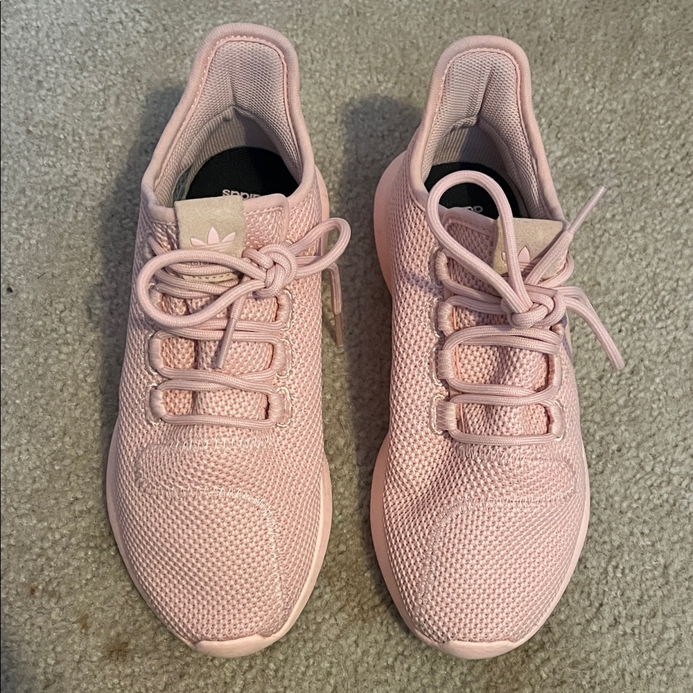 Adidas Women's Soft Pink Knit Sneakers
